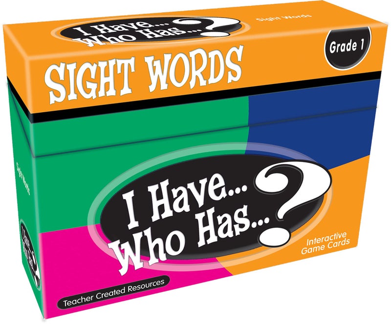 Teacher Created Resources I Have, Who Has Sight Words Game Grade 1 - Image 1